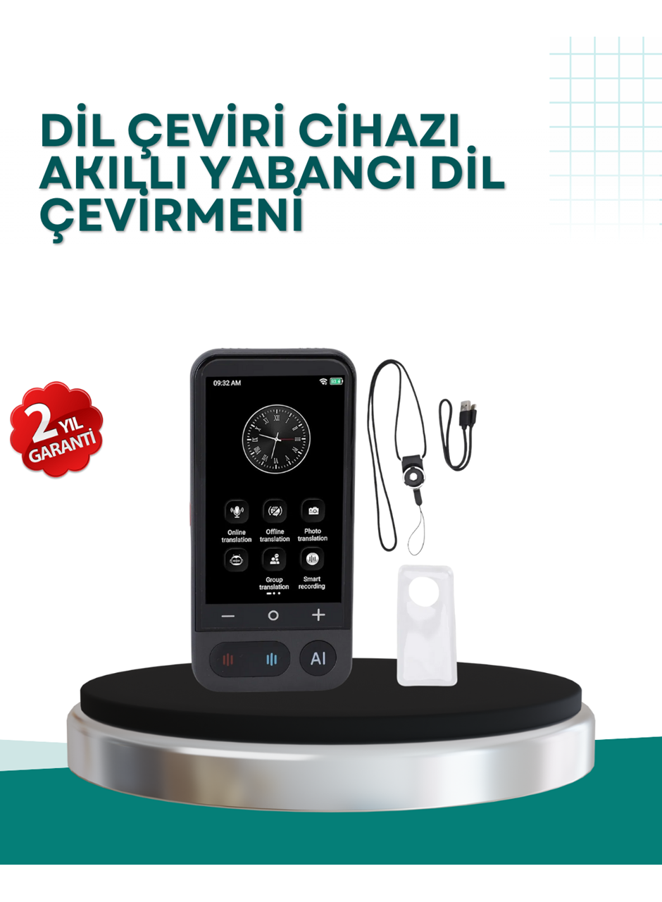 4.0 İnç Dokunmatik Ekranlı Akıllı Çeviri Cihazı