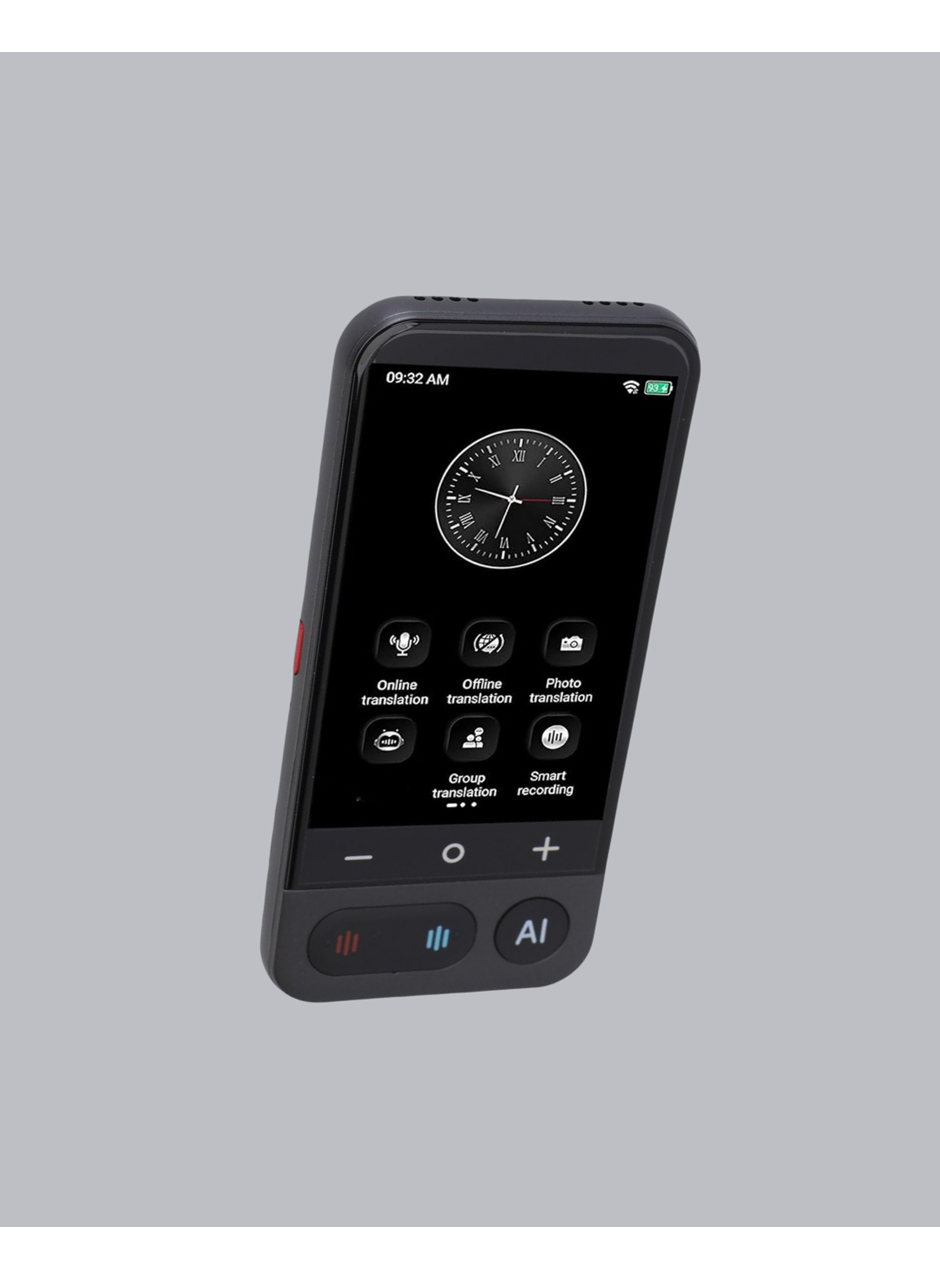 139 Dil Destekli Taşınabilir Sesli Çevirmen Cihazı