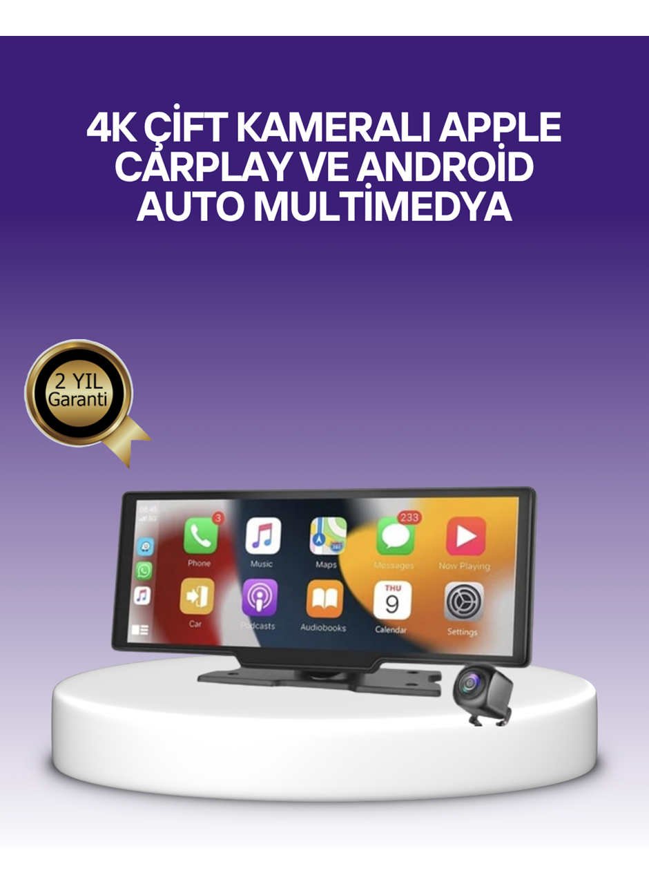 Volkswagen Golf, Polo, Passat, Jetta, Tiguan, BMW 3-5 Serisi CarPlay Android Auto 10.26” Ekran