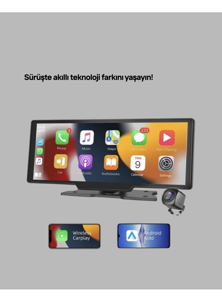 Volkswagen Golf Polo Passat Uyumlu 10.26” CarPlay Android Auto Ekran