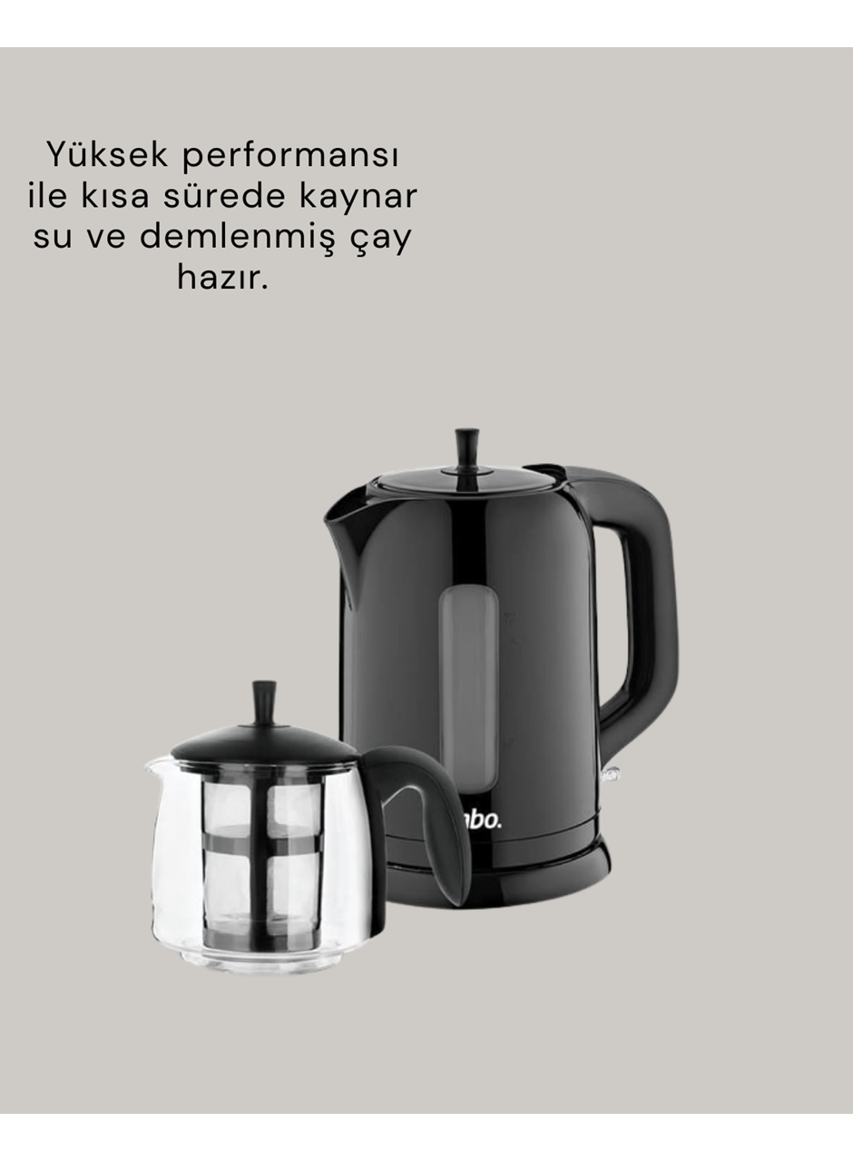 Susuz Çalışma Emniyetli Sinbo Elektrikli Çay Makinesi