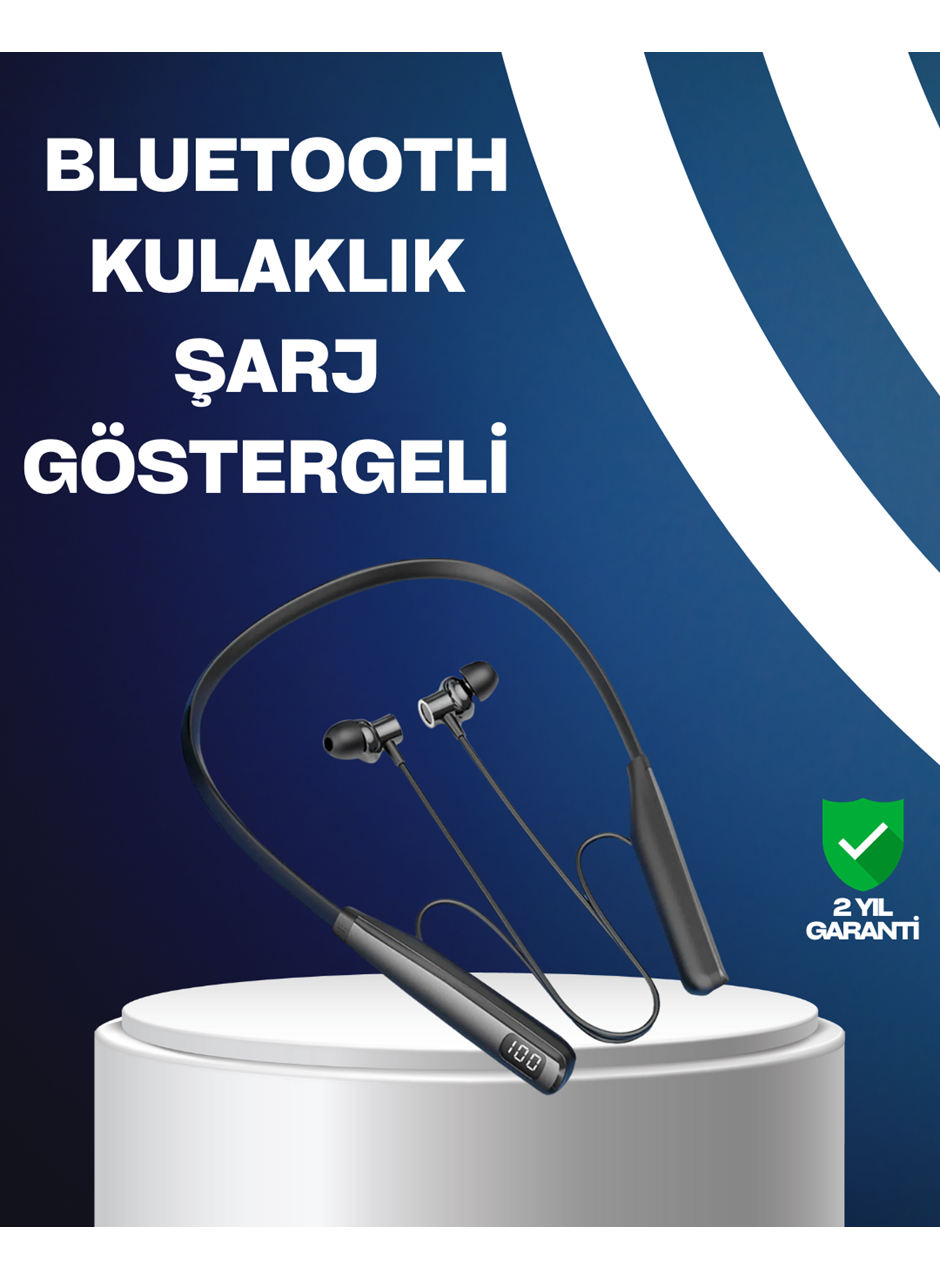 Bluetooth 5.3 Boyun Bantlı Kulaklık – Oyun ve Müzik Modu, SD Kart Desteği