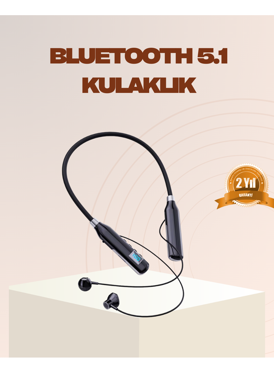 Bluetooth 5.1 Kablosuz Kulaklık – Net Ses ve Güçlü Bağlantı