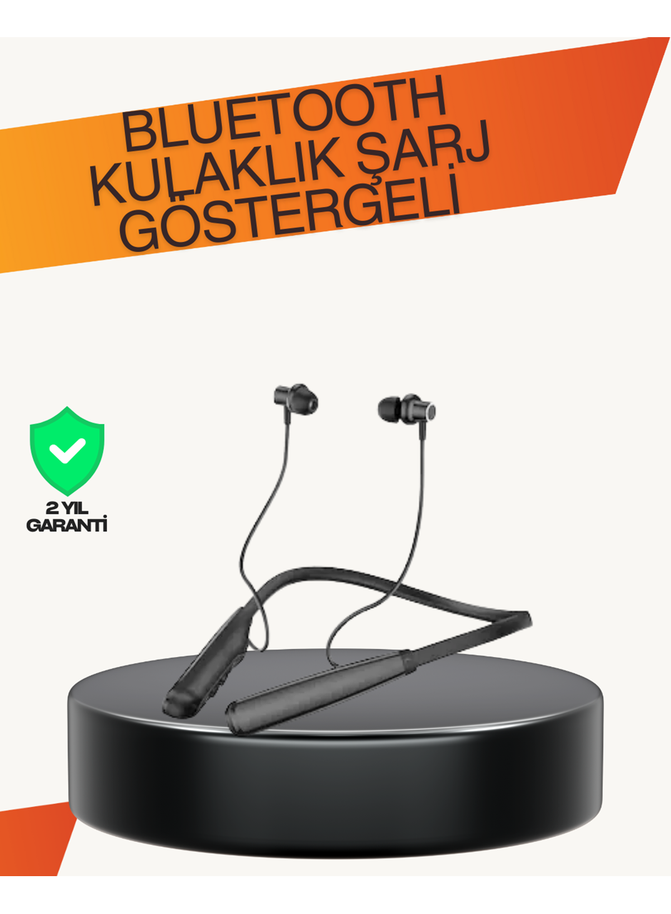 Y12 Bluetooth Kablosuz Kulaklık – LCD Pil Ekranı, Kompozit Diyafram, Dokunmatik Panel