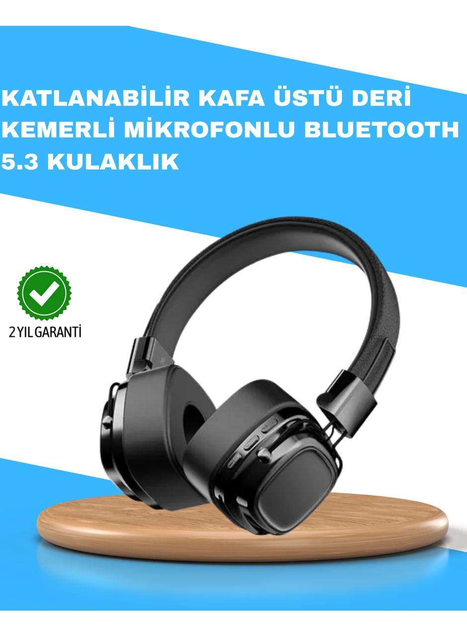 Katlanabilir Tasarımlı Taşınabilir Kablosuz Müzik Kulaklığı