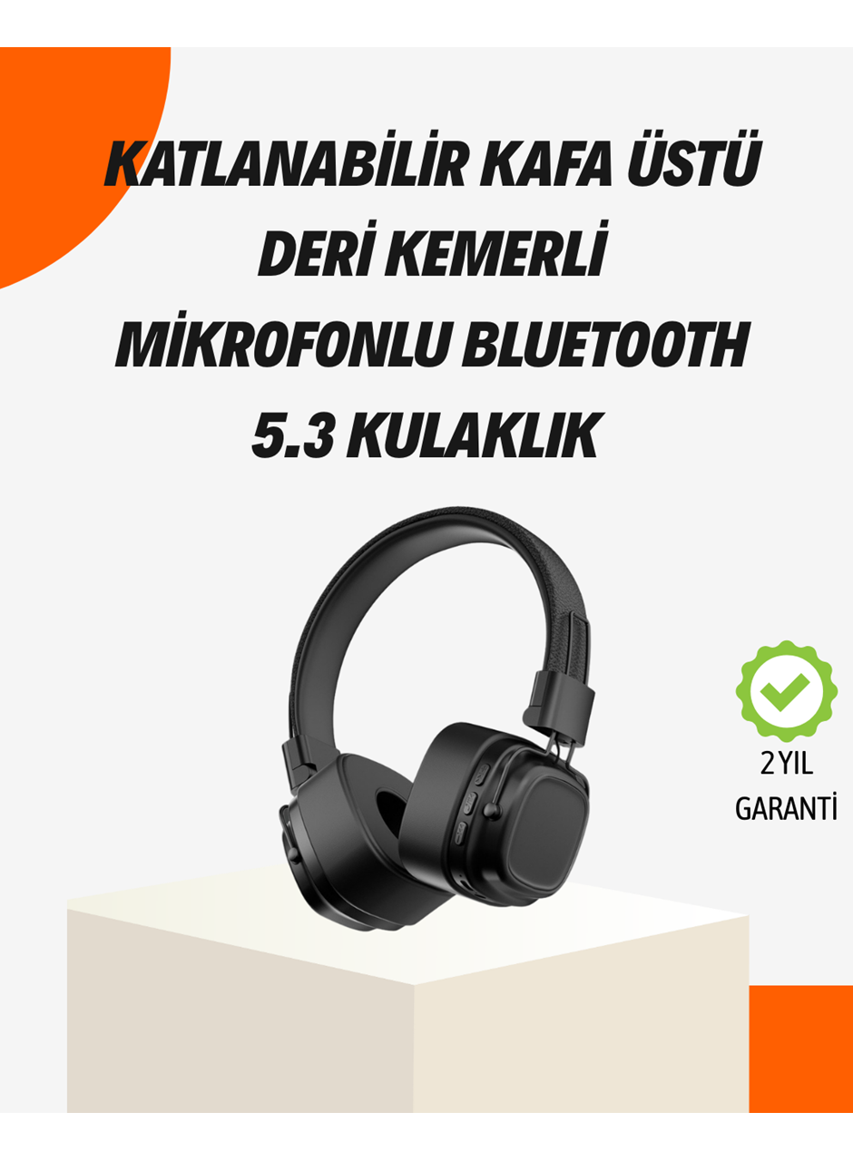 Kristal Netliğinde Ses ve Güçlü Baslı Kablosuz Kulak Üstü