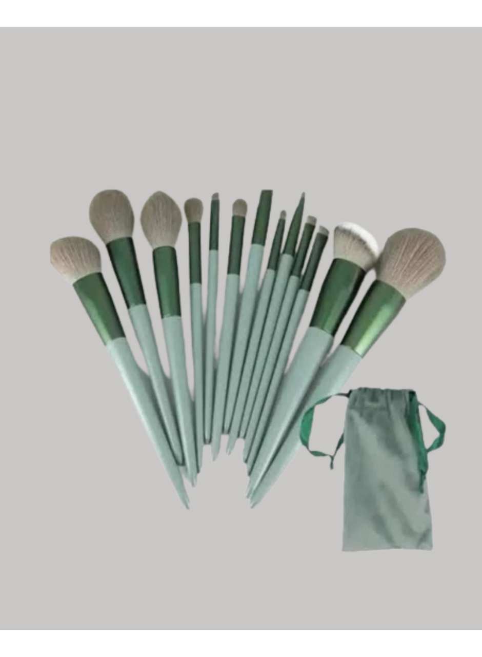 Cilt Dostu Profesyonel Makyaj Fırça Seti Pudra ve Fondöten İçin Uygun