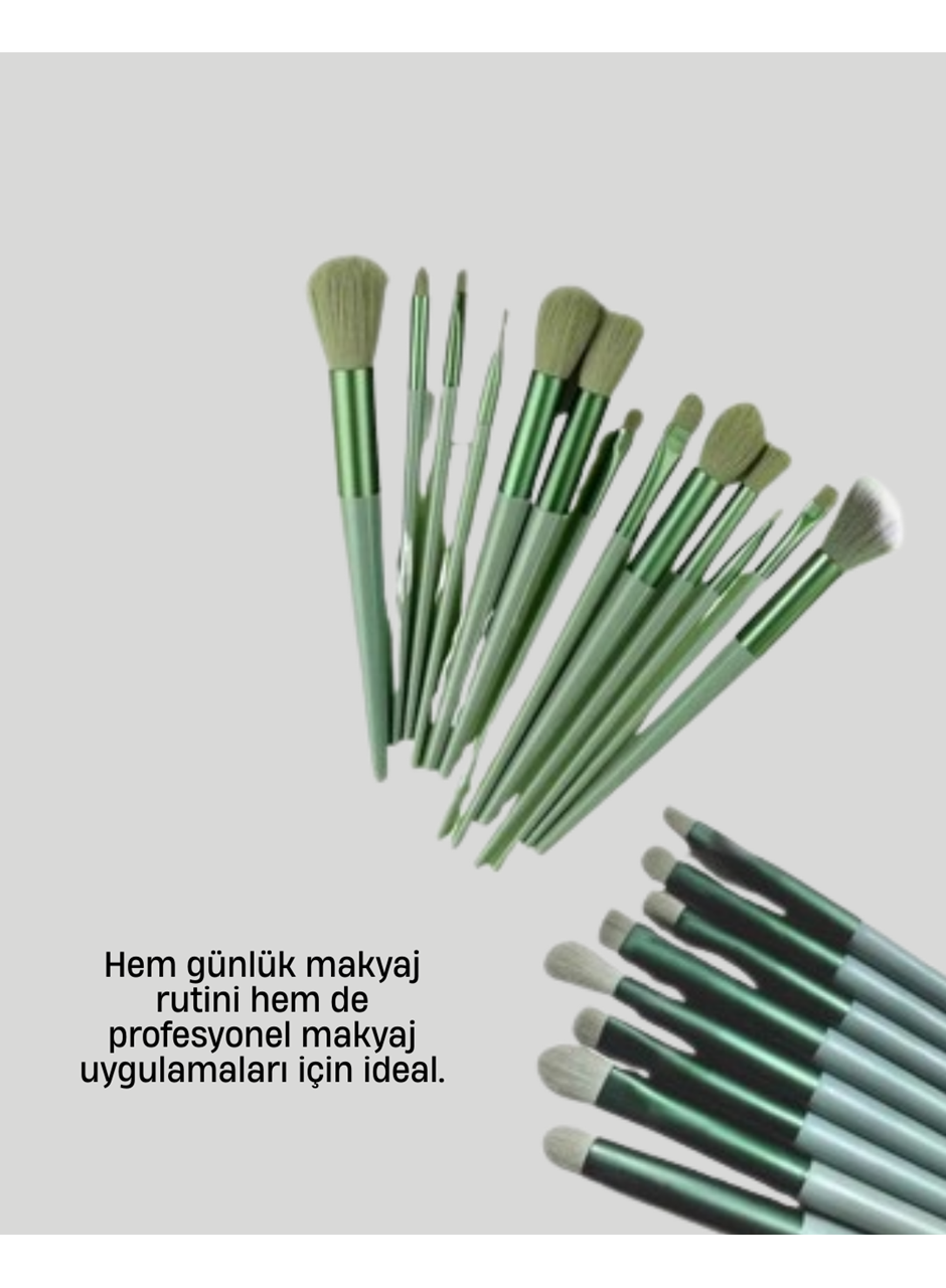 Cilt Dostu Profesyonel Makyaj Fırça Seti Pudra ve Fondöten İçin Uygun