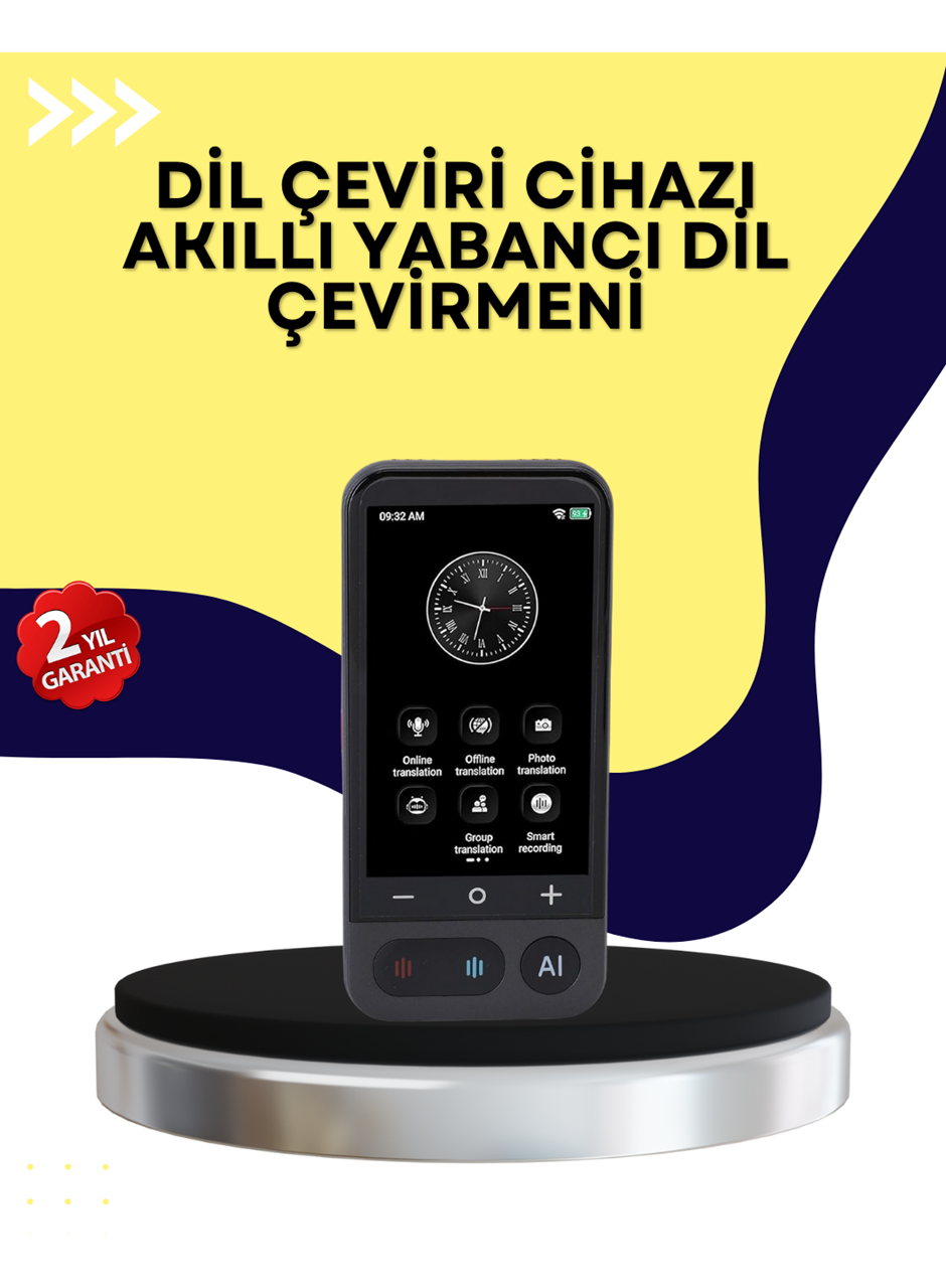 Fotoğraf Tanıma ve Konuşma Çevirili Akıllı Tercüman