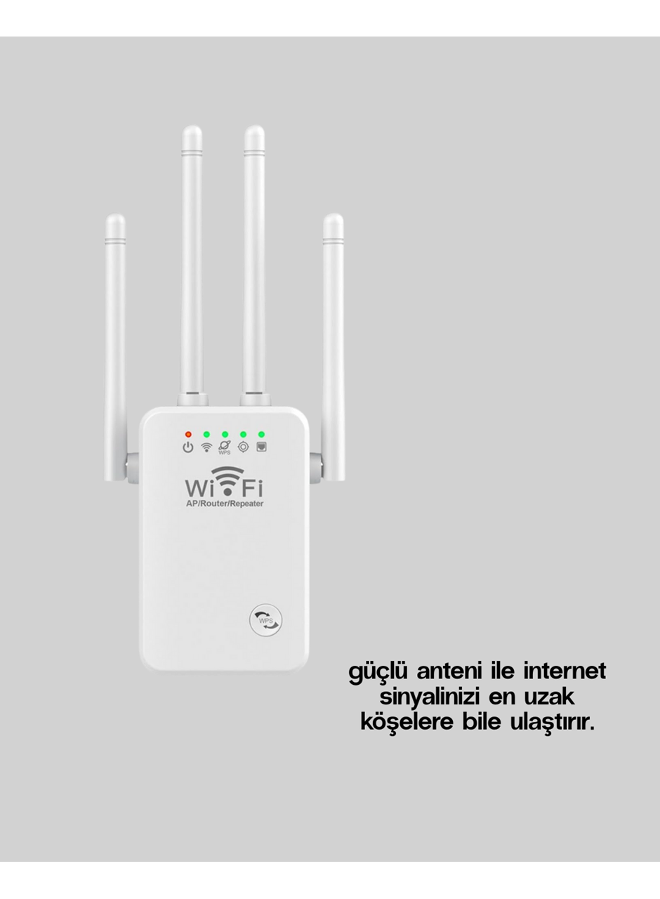 Çift Bantlı Otomatik Kurulum WiFi Repeater Menzil Genişletici