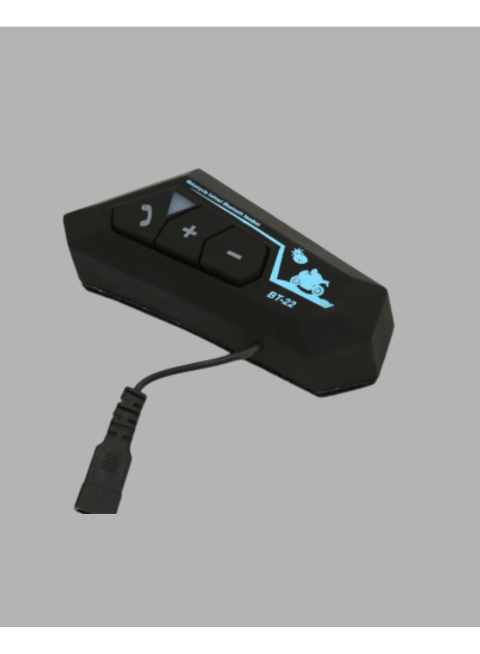 BT22 Motosiklet Kask İçi Bluetooth Kulaklık İnterkom Destekli