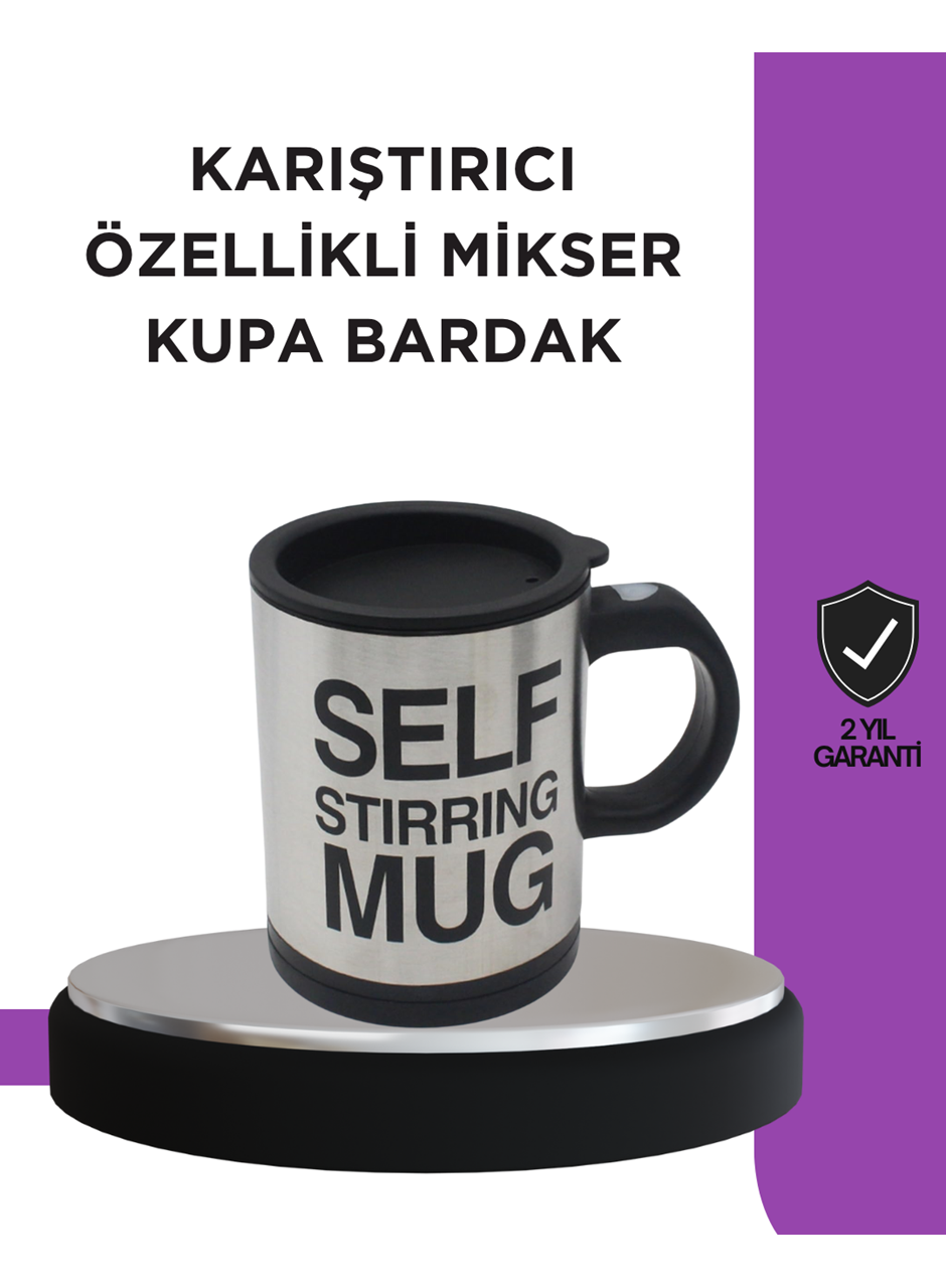 Toz İçecekler İçin Hızlı Karıştırma Özellikli Termos Kupa