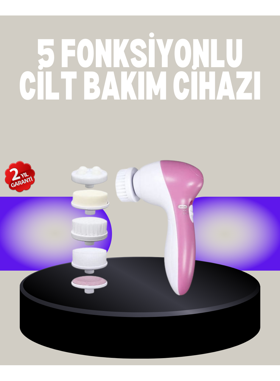 Fırçalı Yüz Temizleme ve Spa Masaj Cihazı