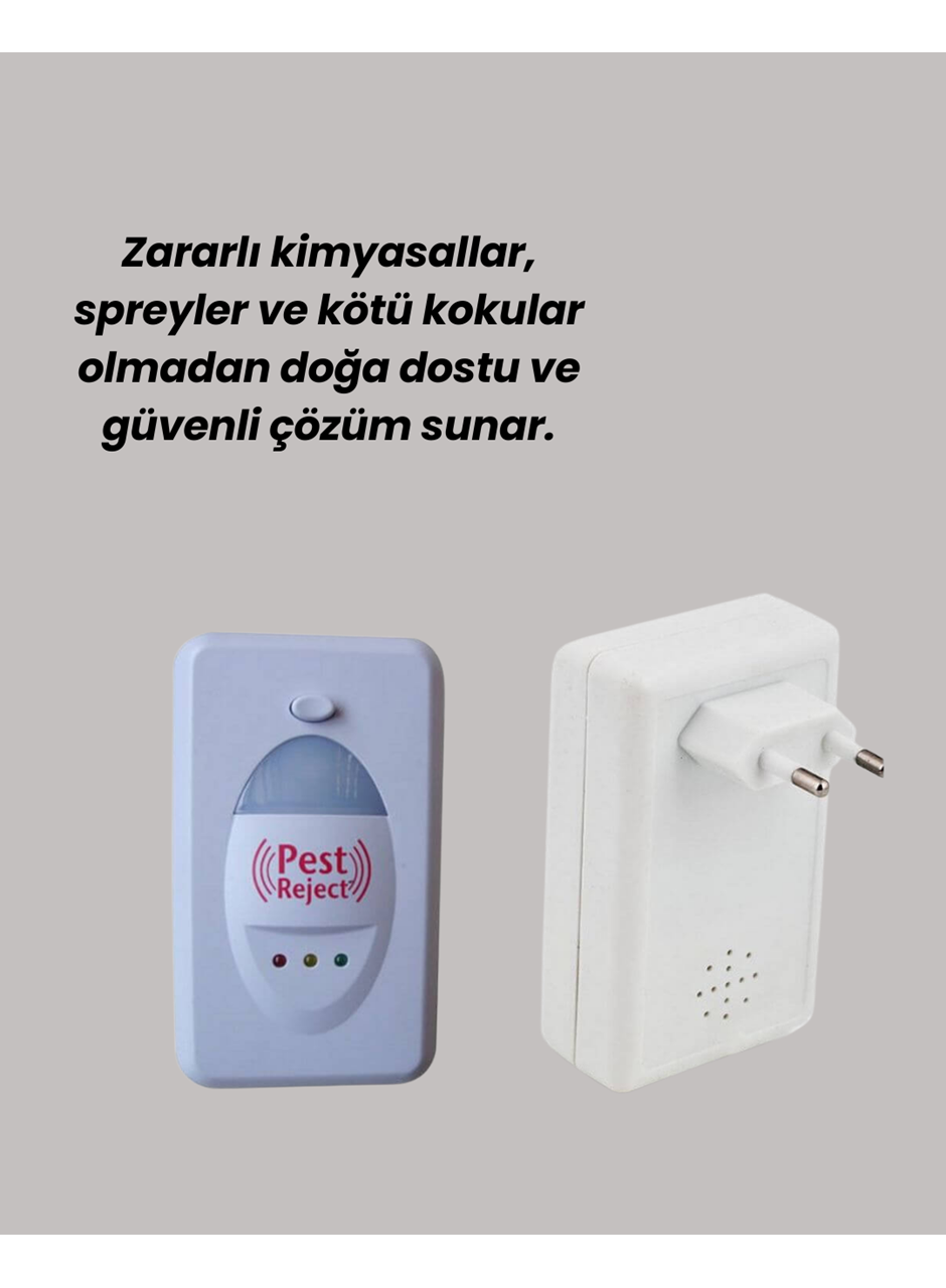 Ultrasonik Teknolojili Elektronik Haşere Kovucu