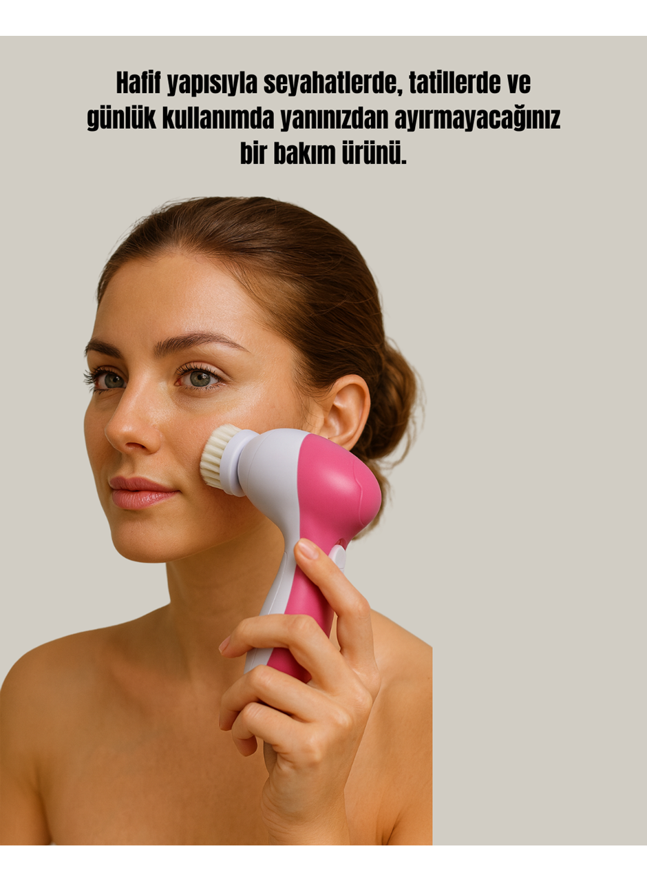 5 in 1 Elektrikli Yüz Temizleme ve Masaj Cihazı