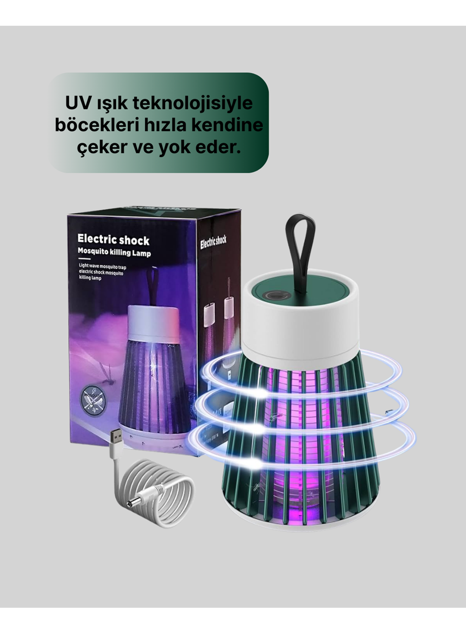 Çocuk ve Evcil Hayvan Dostu Sivrisinek Yakalama Lambası