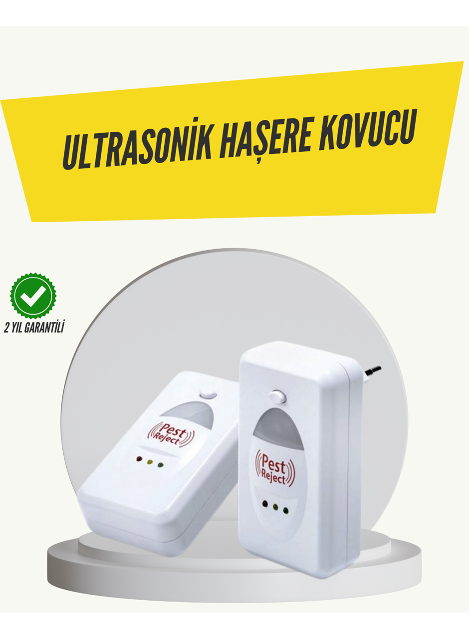 Ultrasonik Haşere Kovucu Cihaz 150 m2 Etki Alanı