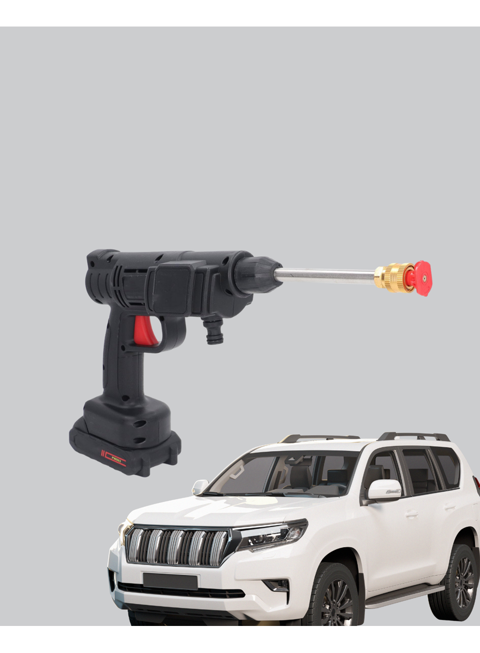 48V Şarjlı Basınçlı Yıkama Tabancası Köpük ve Çift Nozul 2025 Model