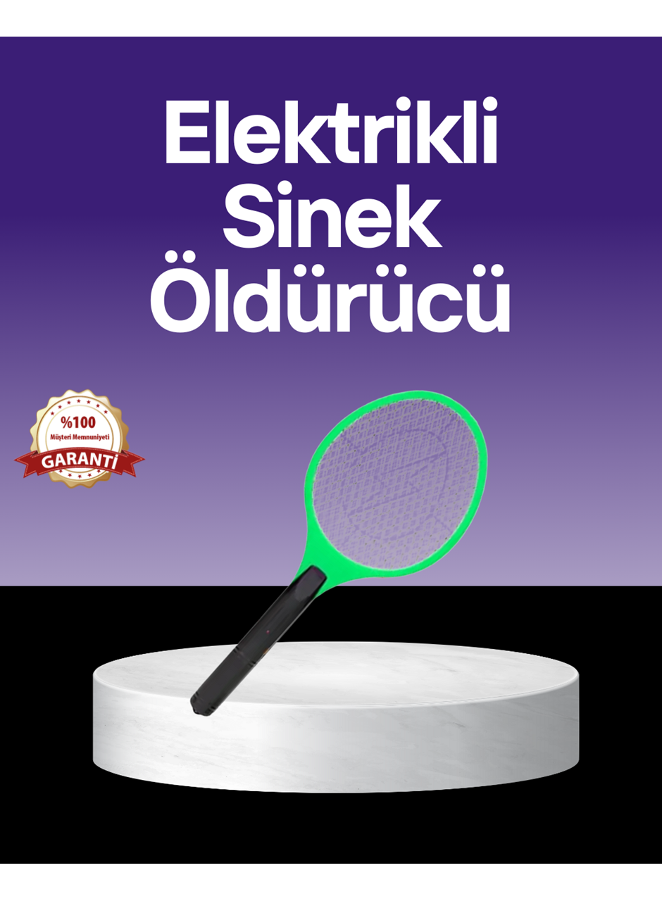 Çocuk ve Evcil Hayvan Dostu Elektrikli Sinek Raketi | Güvenli Kullanım