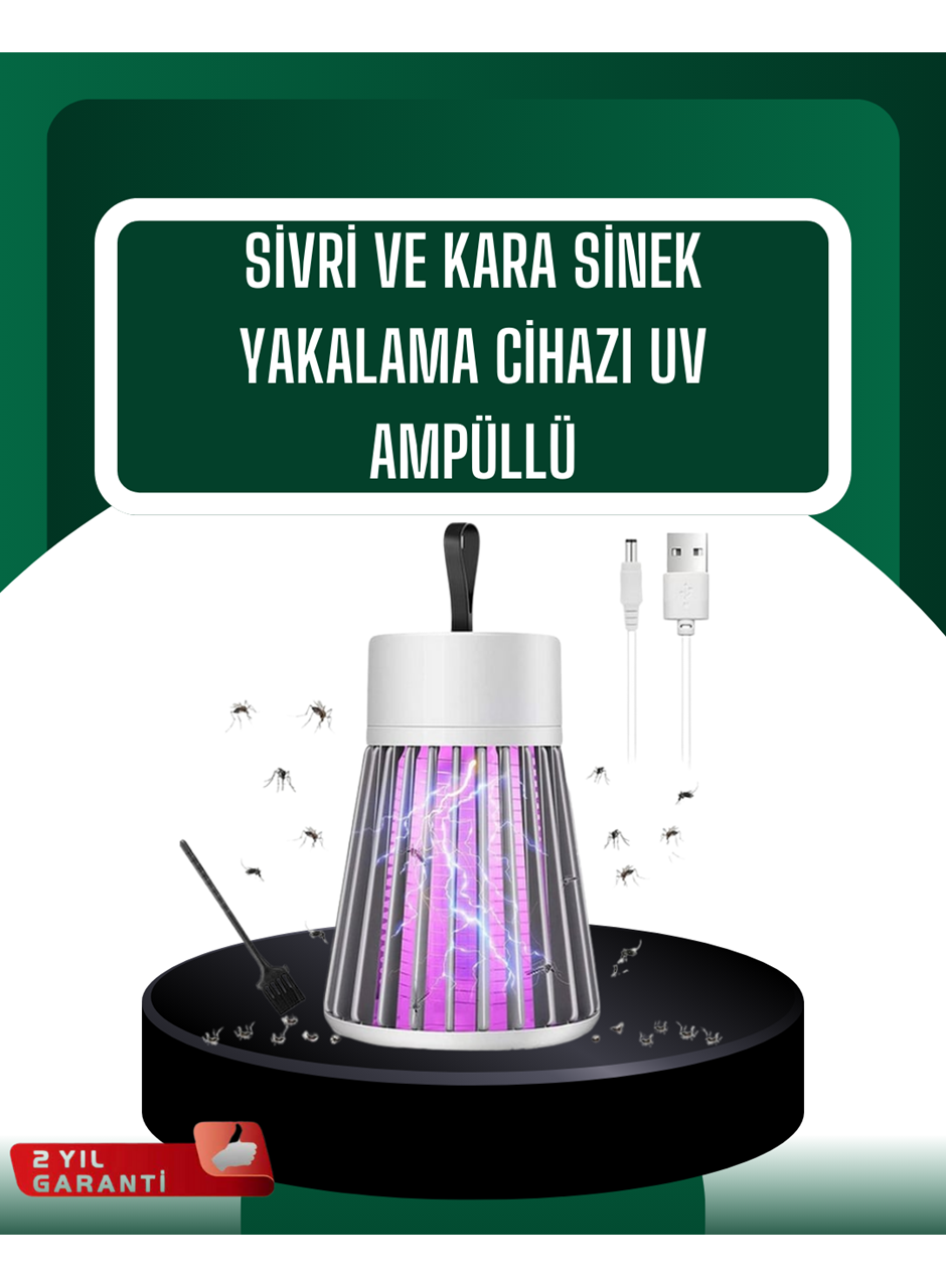 Kamp ve Bahçe İçin Şarjlı Böcek Kovucu Lamba