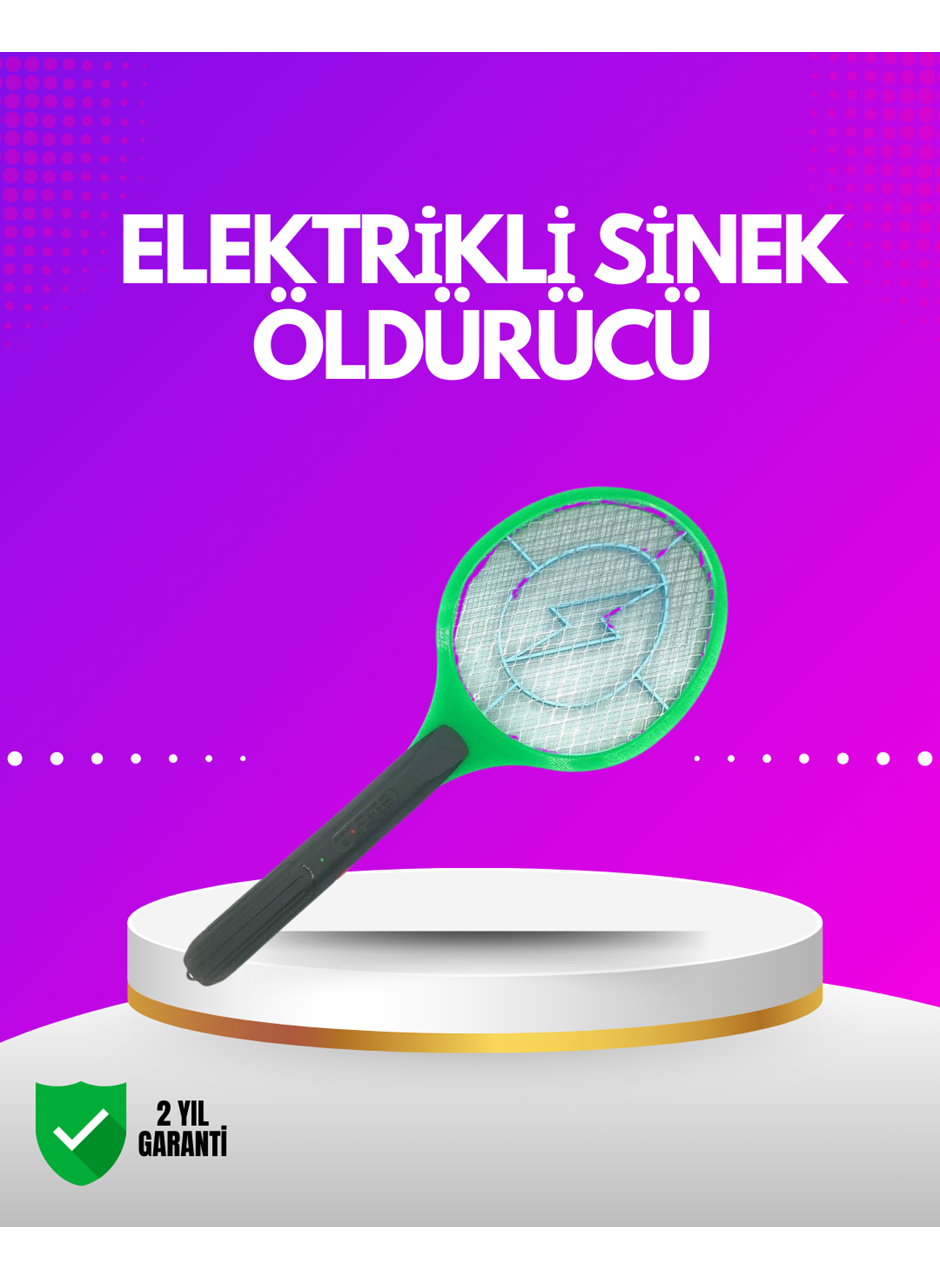 İç ve Dış Mekan Elektrikli Sinek Öldürücü | Hafif ve Ergonomik Tasarım