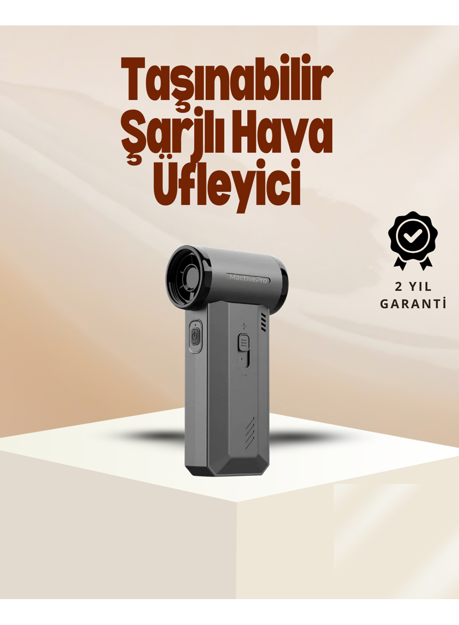 Yüksek Hızlı Kablosuz El Tipi Hava Üfleme Temizlik Cihazı