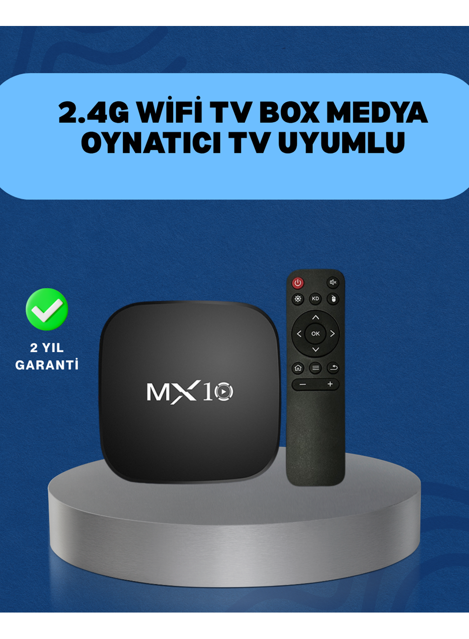 4K Medya Kutusu HDMI-USB Bağlantılı Android TV Çözümü