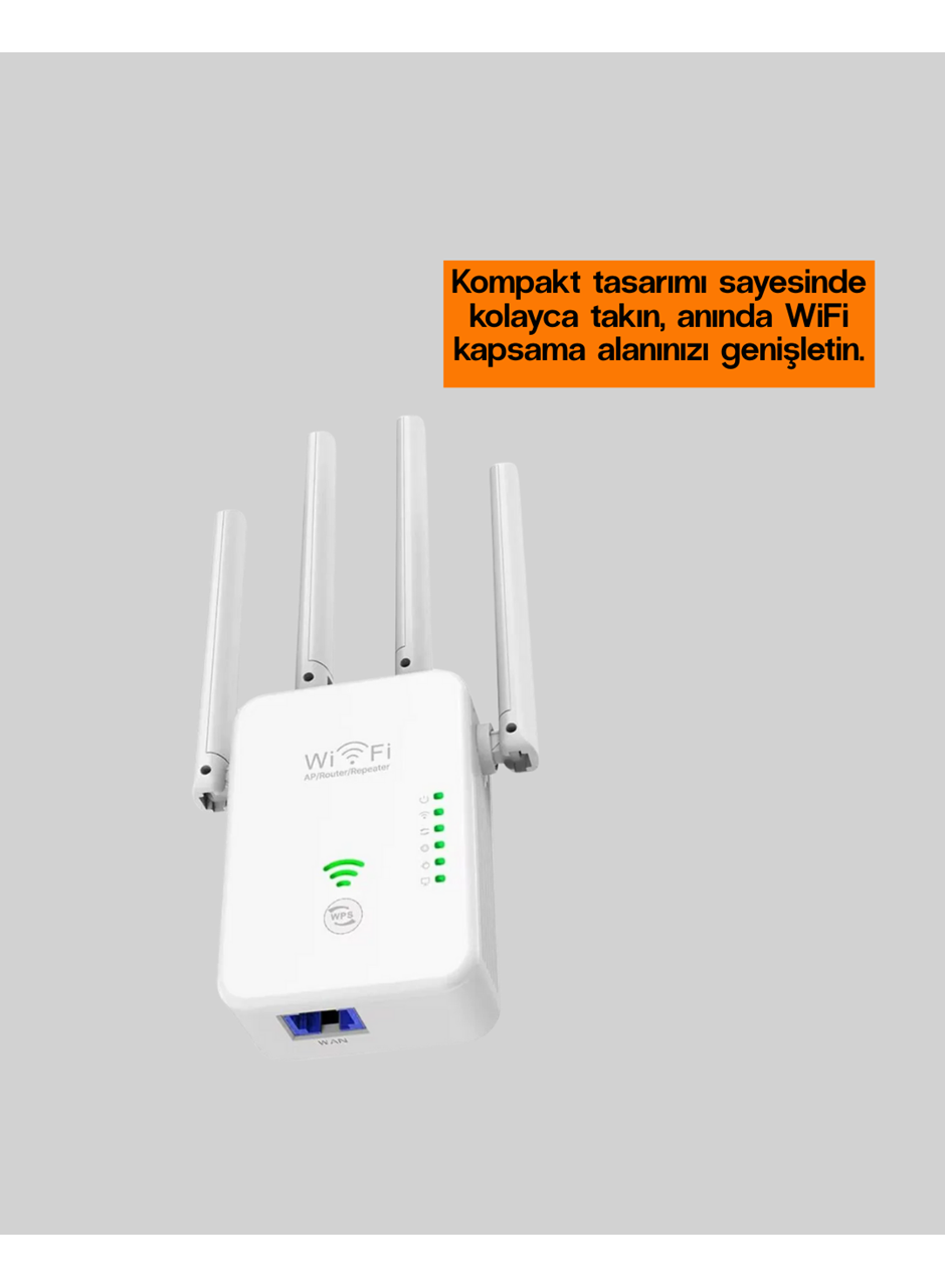 Çok Antenli Kablosuz Ağ Kapsama Alanı Genişletici