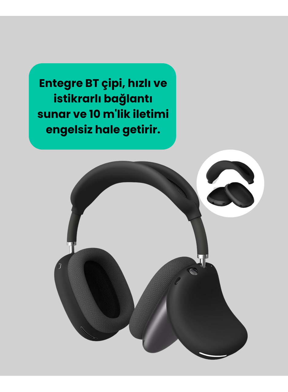 Katlanabilir Kablosuz Kulaklık | Yüksek Ses Kalitesi, 10 Metre Bağlantı Menzili