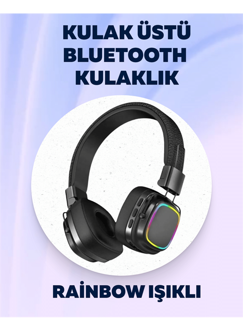 Yüksek Ses Kaliteli Kablosuz Kulak Üstü Kulaklık – BT 5.3