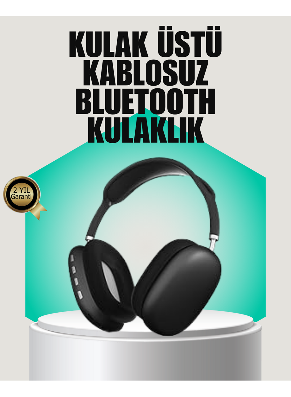 Stereo Ses Kaliteli Bluetooth Kulaklık | Katlanabilir ve Ergonomik Tasarım