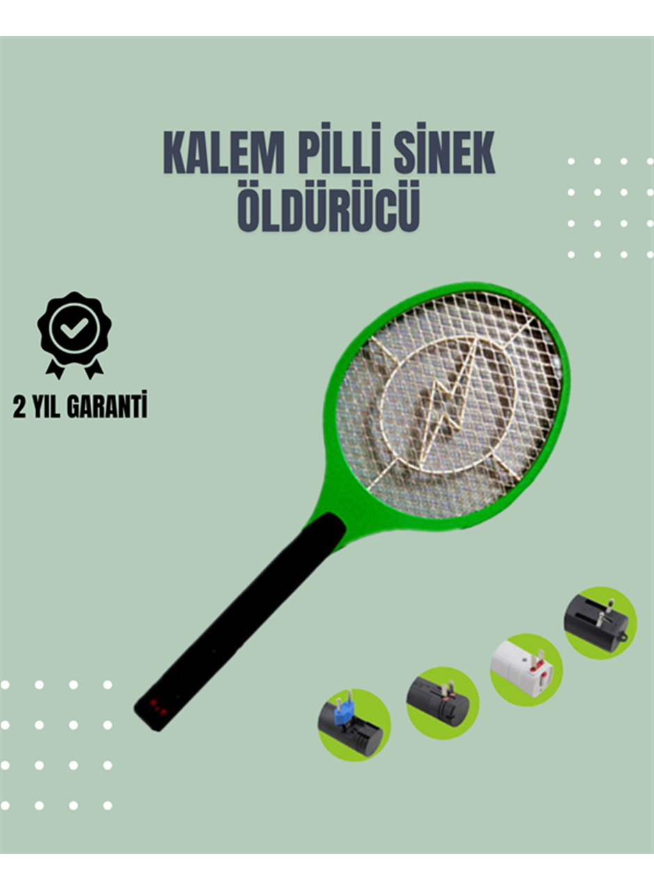 Sessiz ve Etkili Böcek Öldürücü – Üç Katmanlı Koruyucu Izgaralı Elektronik Sineklik