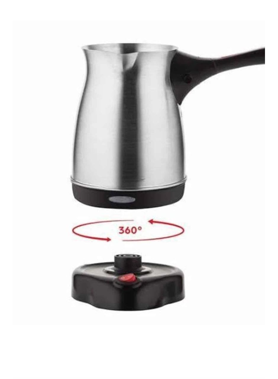 Çelik Kahve Makinesi Cezve 800 Watt Paslanmaz Çelik Türk Kahvesi Makinesi