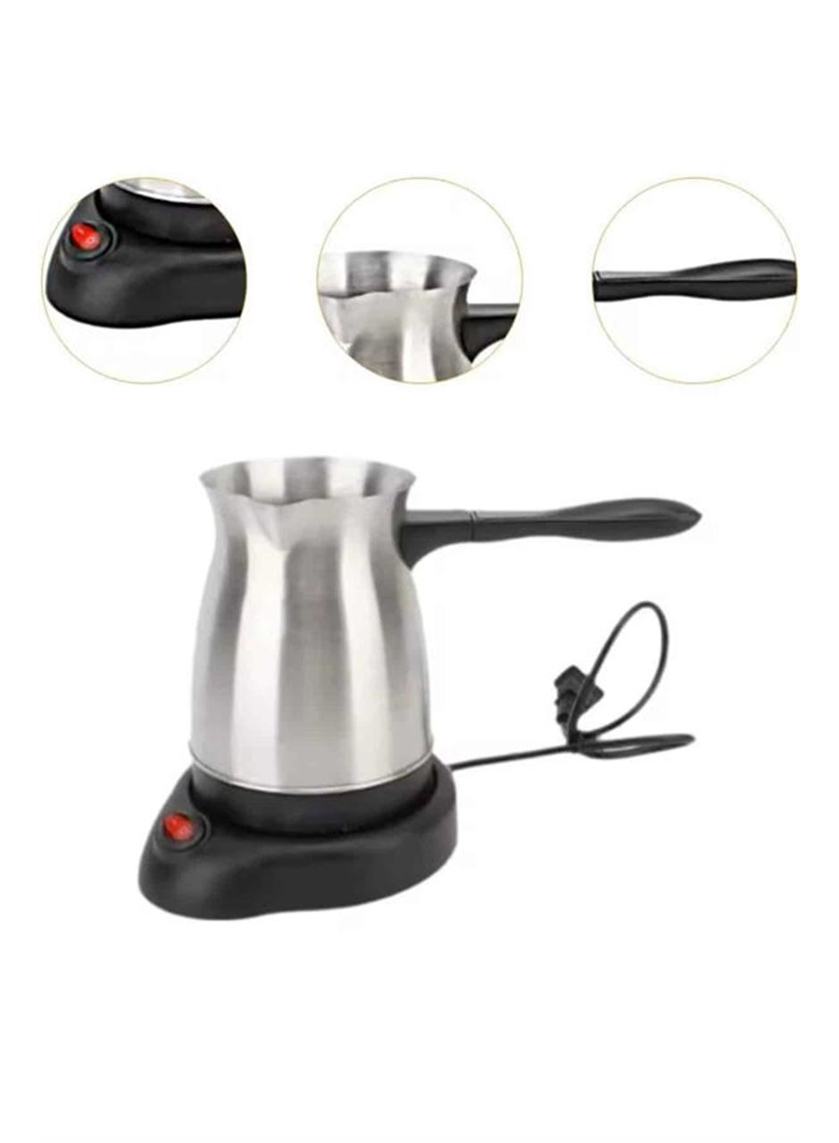 Çelik Kahve Makinesi Cezve 800 Watt Paslanmaz Çelik Türk Kahvesi Makinesi
