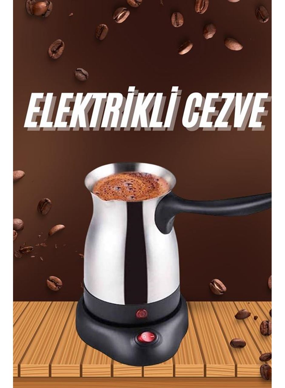 Elektrikli Türk Kahvesi Makinesi Elektrikli Cevze Telveli
