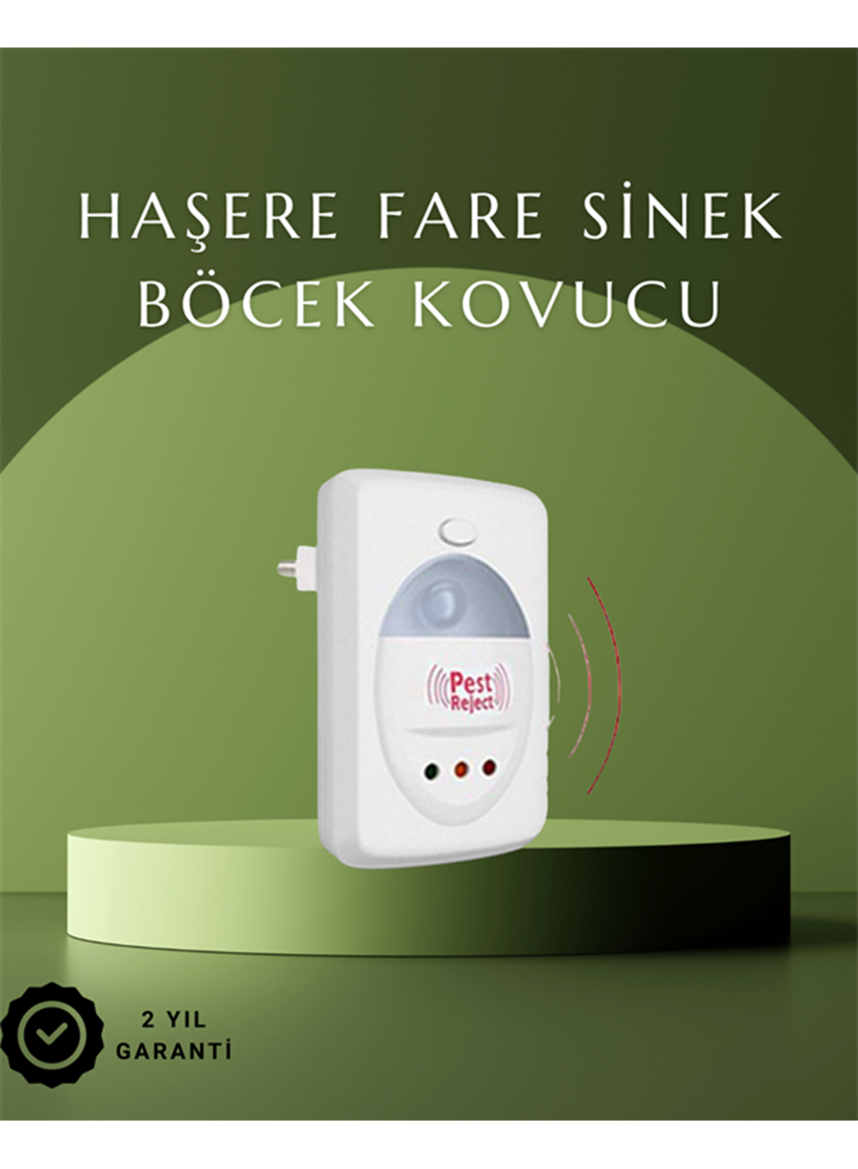 Ultrasonik Ses Dalgalarıyla Kimyasalsız Fare ve Böcek Kovucu Cihaz