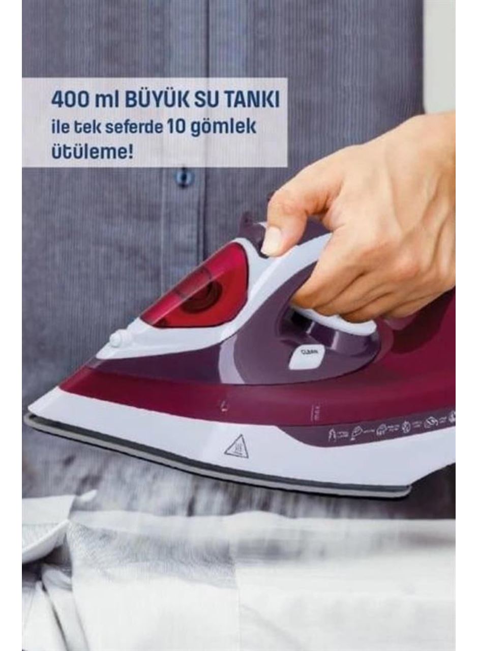 Modern Tasarım 2200W Dayanıklı Buharlı Seramik Kaplama Ütü