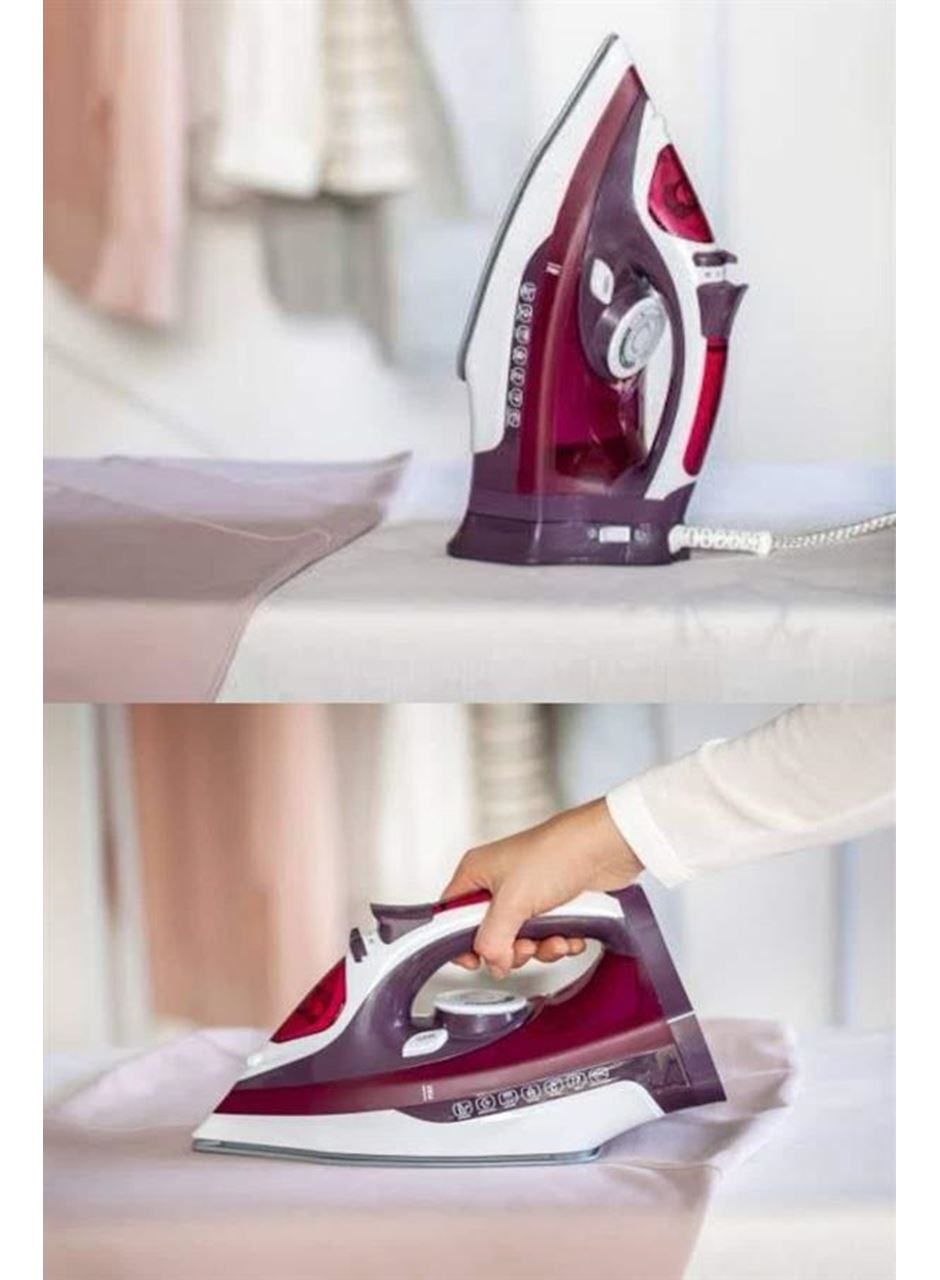 Buharlı Kablolu Ütü 2200 Watt Kireçlenme Önleyici Şok Buharlı