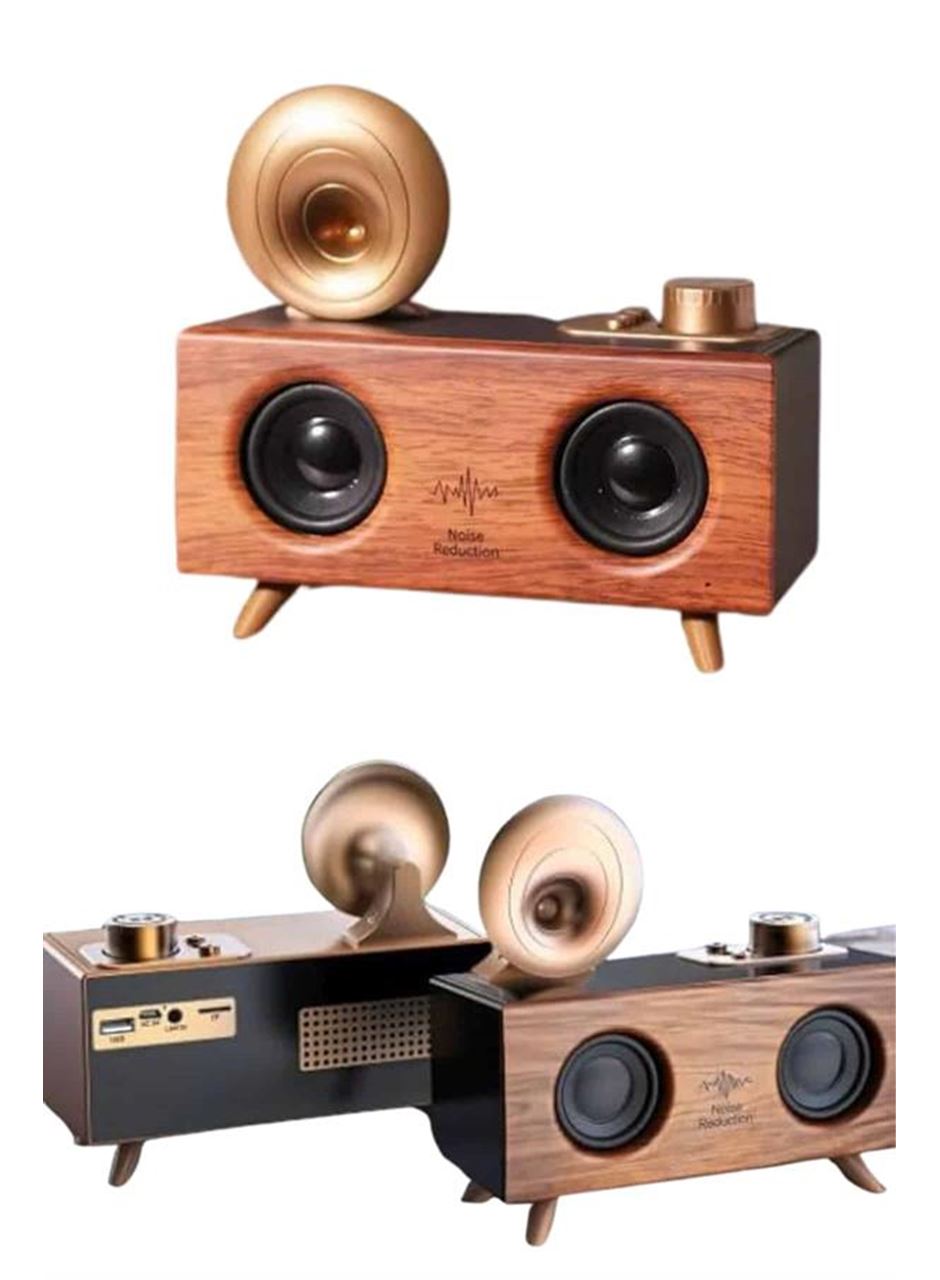 Gramafon Nostaljik Radyo Yüksek Ses Kalitesi USB TF Kart Aux