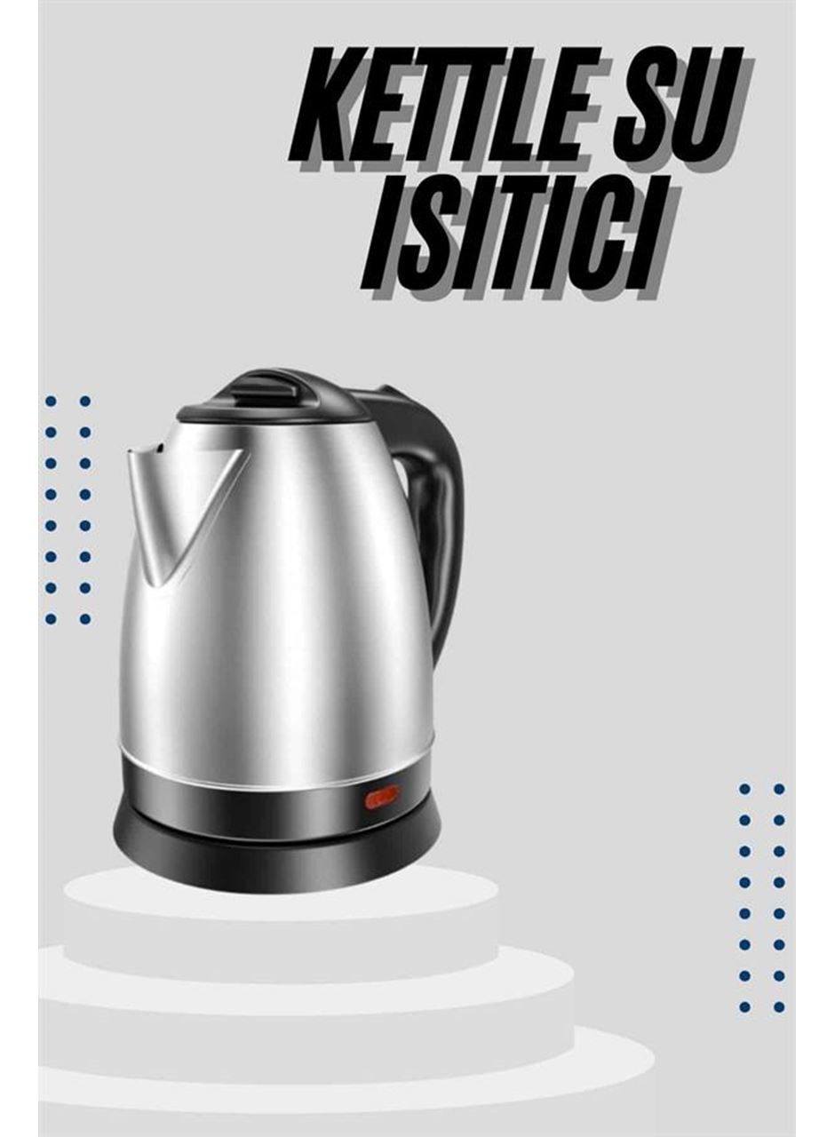 Kettle C F Tipi 220-240V Paslanmaz Çelik Elektrik Kablolu Otomatik Kapanma