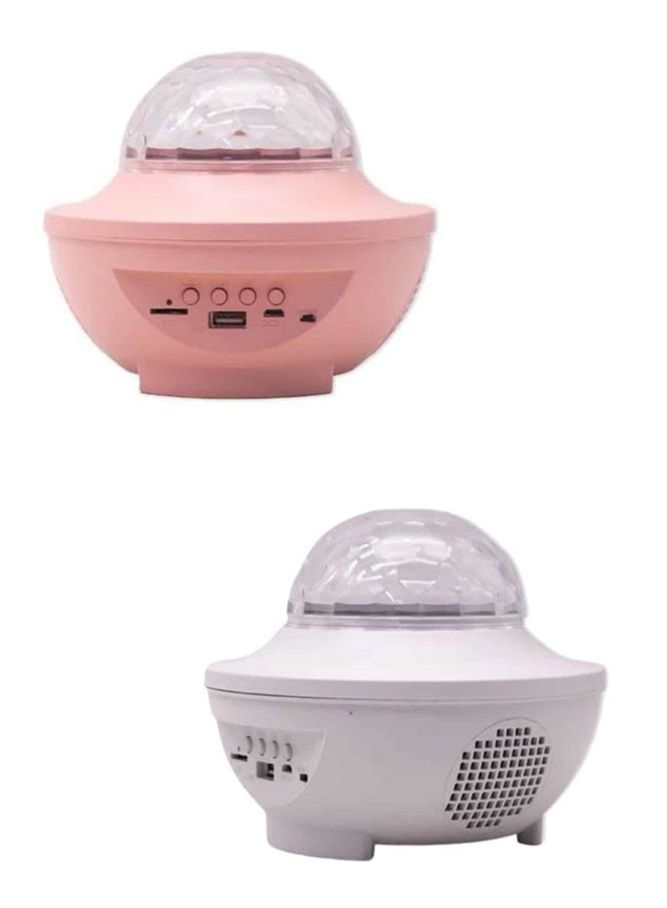 Dönen Işıklı Disko Topu Projektör Müzik Çalarlı Disco Speaker