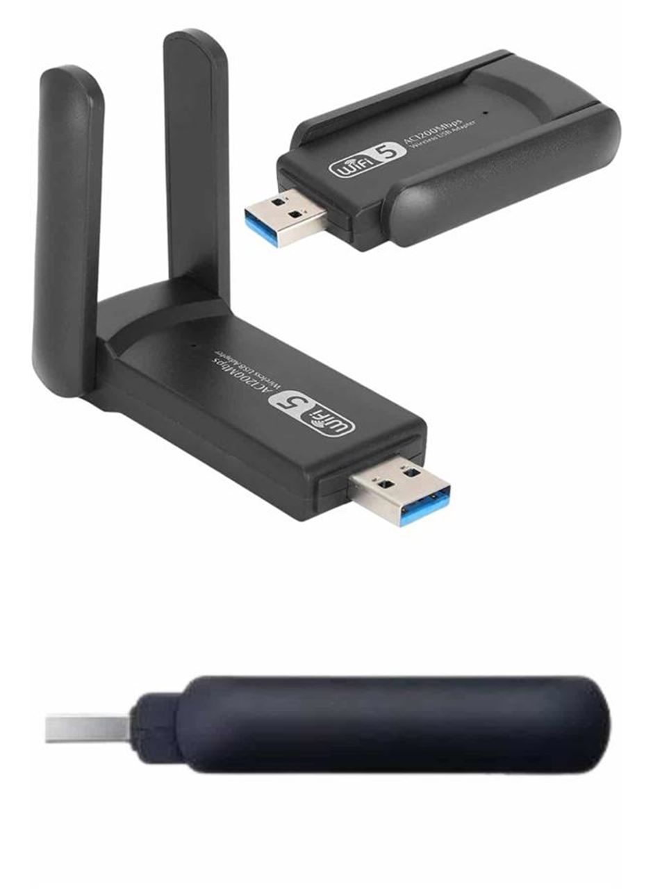Wifi Alıcı Dual Band Usb 3.0 Adaptör Kablosuz Windows 7/8/10/11