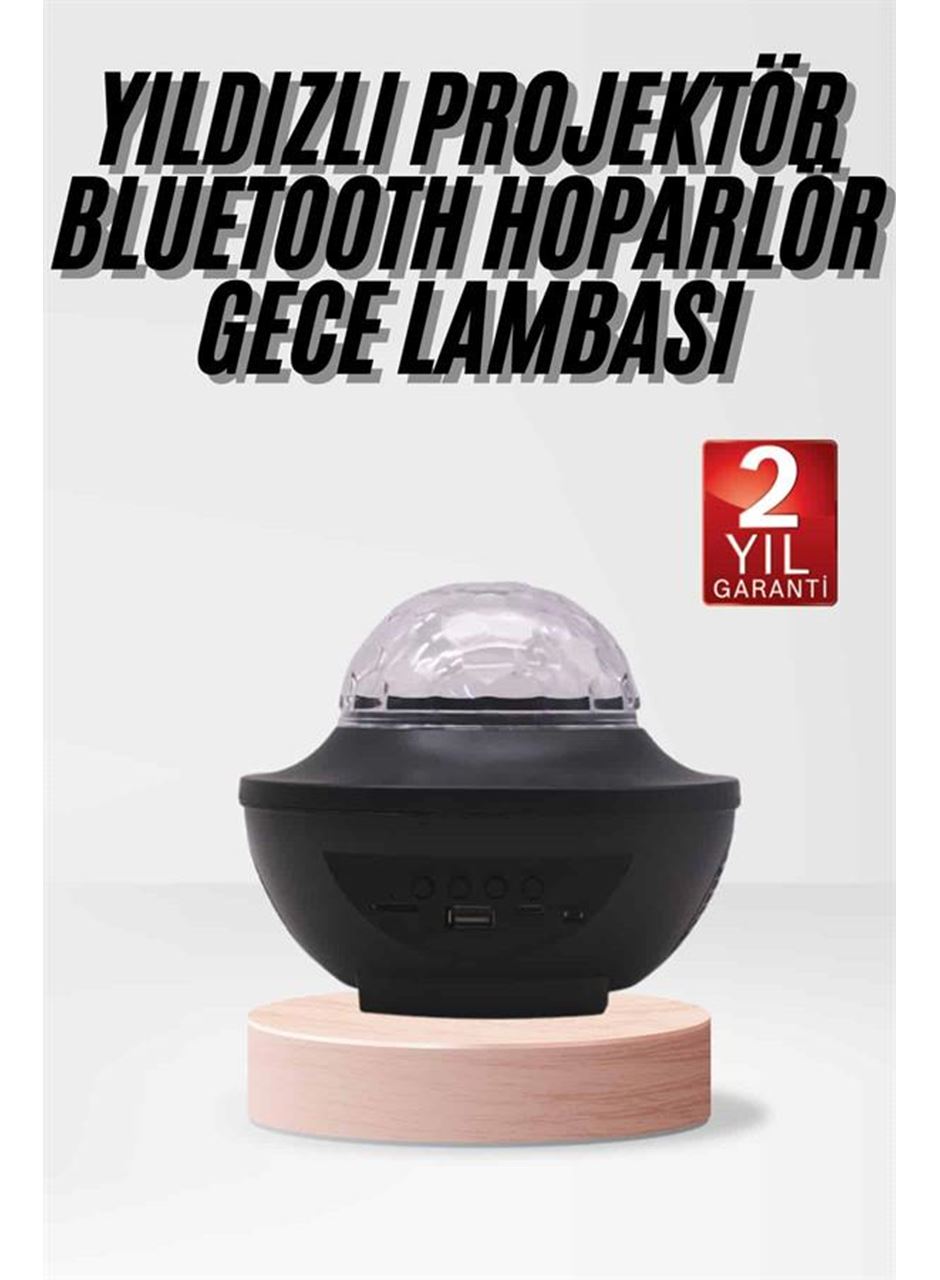 Çok Renkli Projektör Lamba Disko Topu Gece Lambası Kablosuz