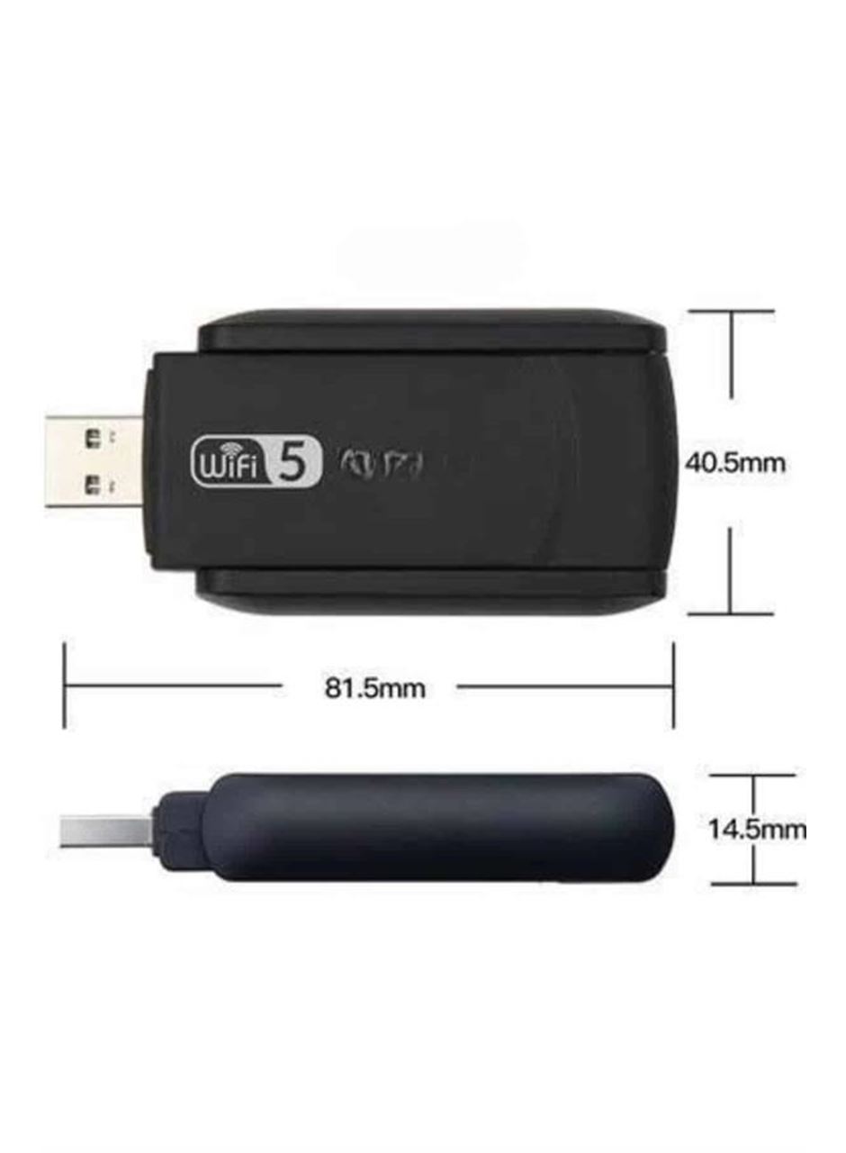 Wifi Alıcı Dual Band Usb 3.0 Adaptör Kablosuz Windows 7/8/10/11