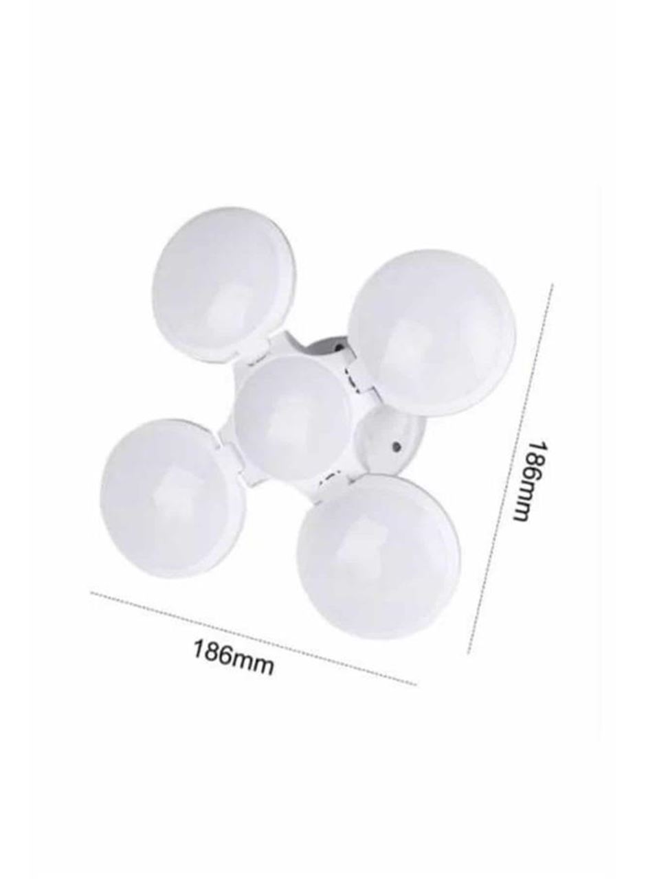 Kamp Lambası Güneş Enerjili Solar 5 Kanatlı Katlanır Lamba Karavan