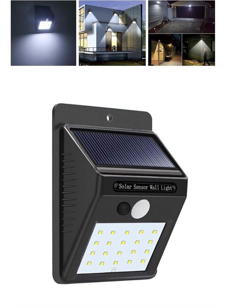 Solar Dekoratif Lambası Sensörlü Led Işık Bahçe Aydınlatma