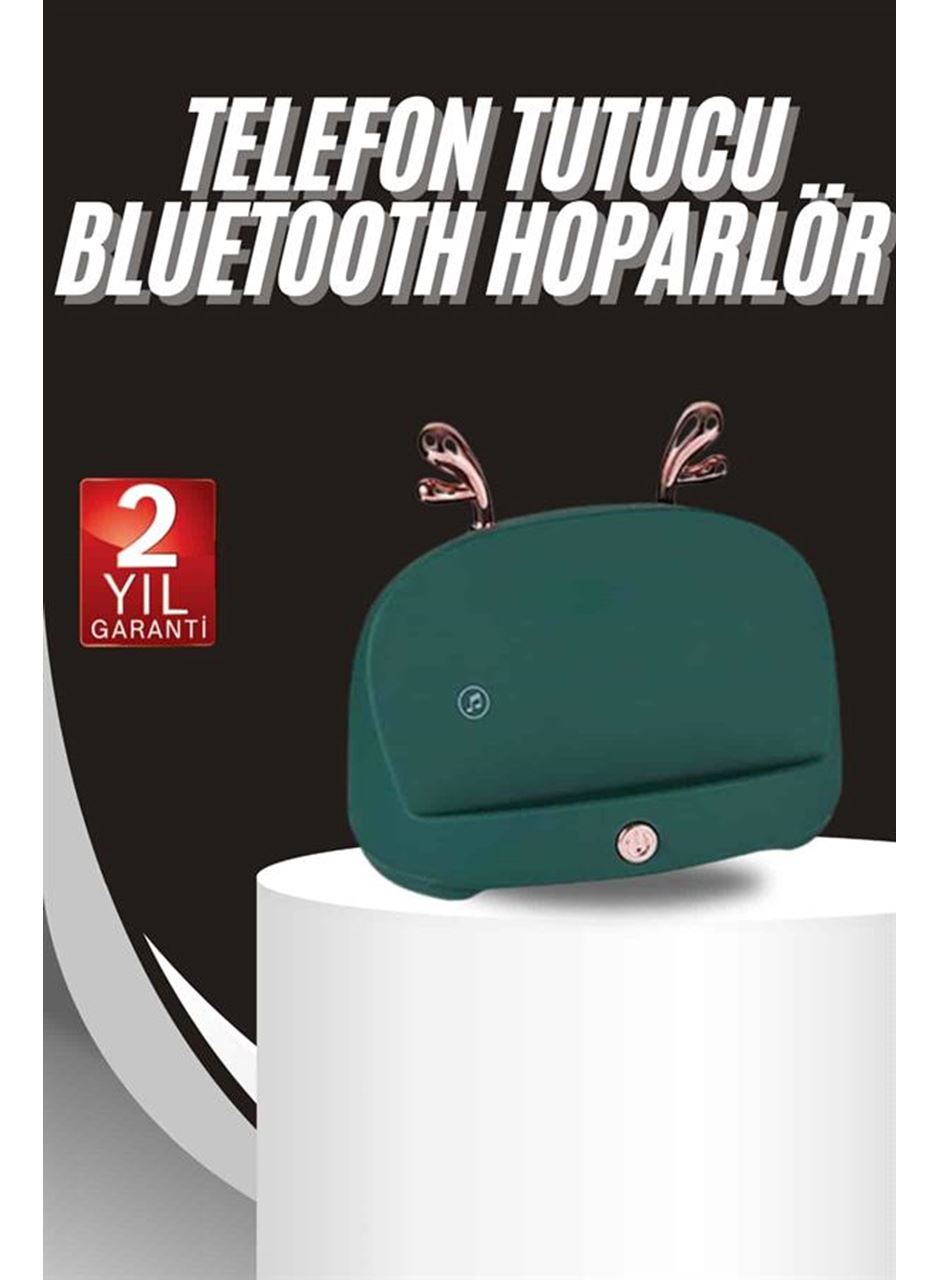 Bluetooth Hoparlör Uzun Pil Ömrü Yüksek Ses Kaliteli Kablosuz Telefon Tutma