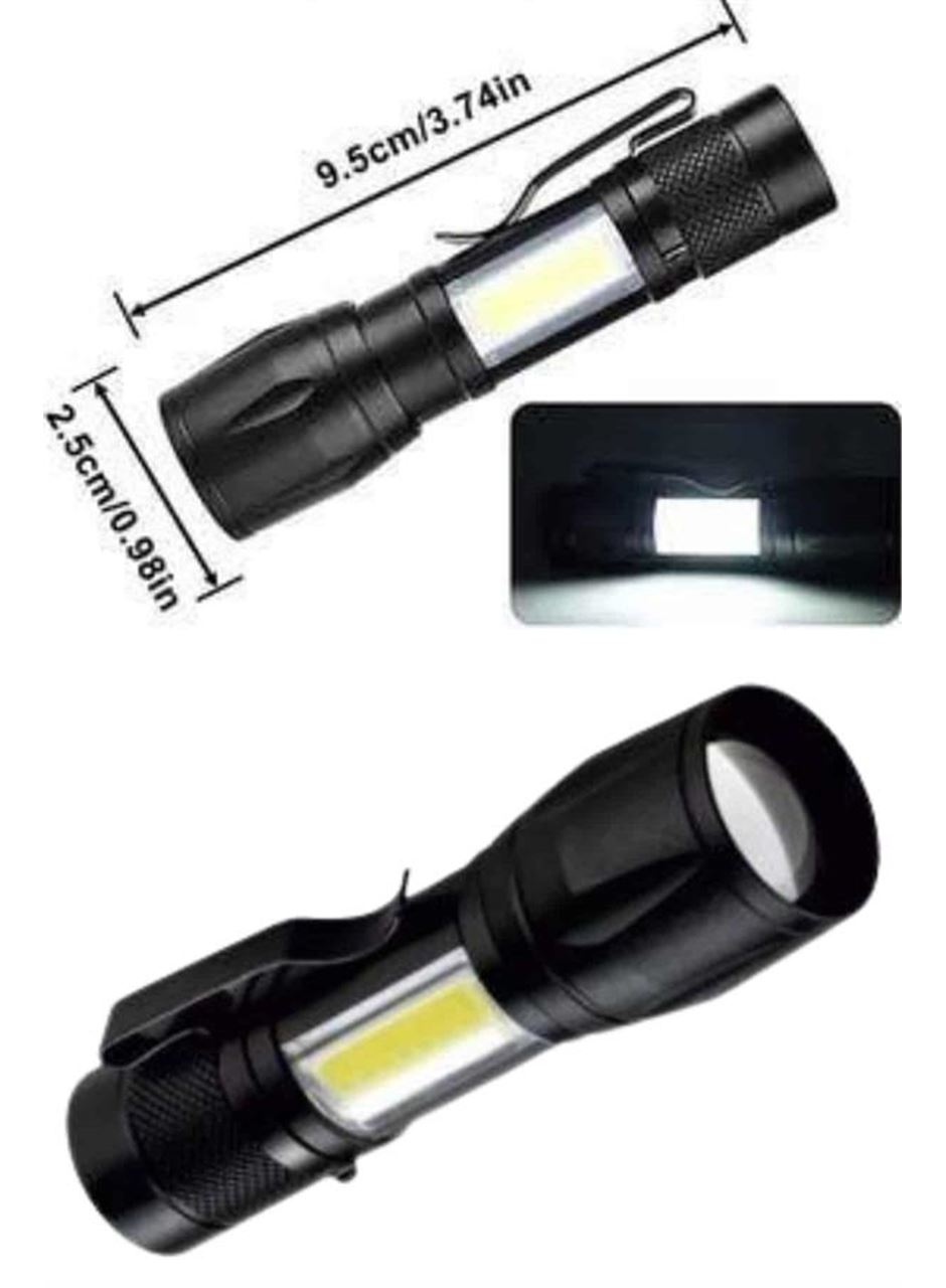 Uzun Menzilli Şarjlı El Feneri Uzun Ömürlü Led Işık Lamba