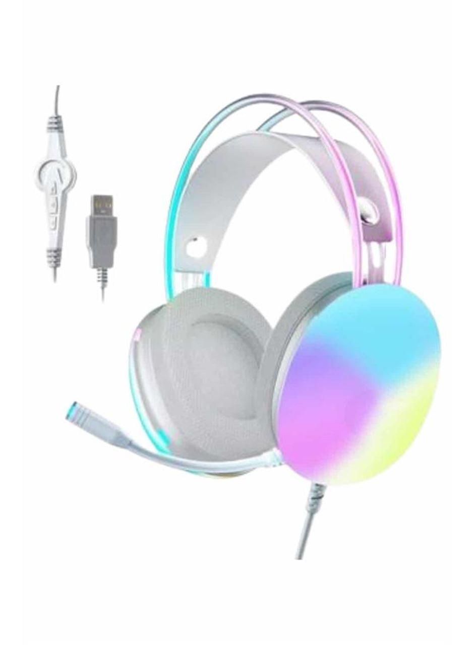 RGB Işıklı Yüksek Ses Kaliteli Kablosuz Kulak Üstü Bluetooth Kulaklık