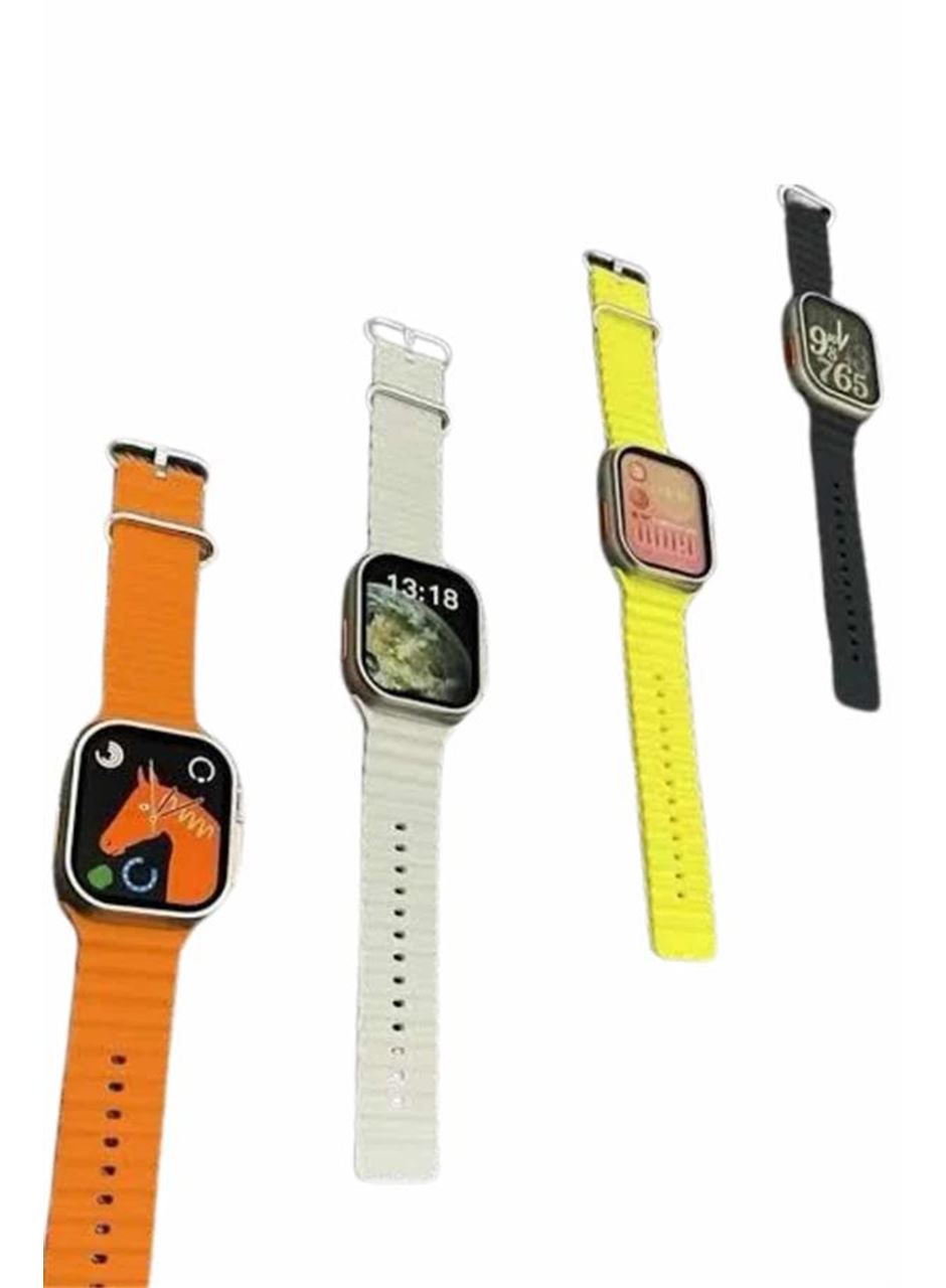 Akıllı Saat Bleutooth Bağlantılı Akıllı Saat Amoled Ekran 49 MM